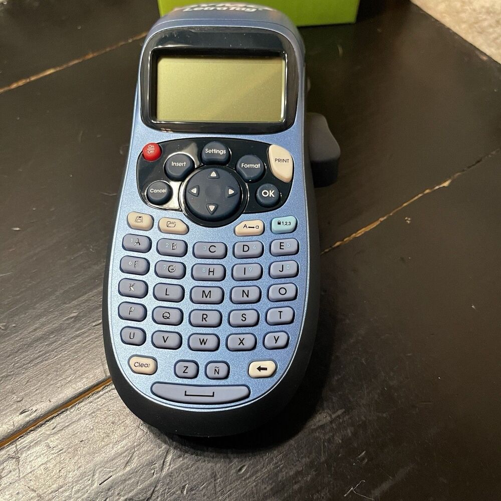 DYMO Label Maker LetraTag 100H Handheld Label Maker - Blue ( Label Maker Only) - Picture 2 of 9